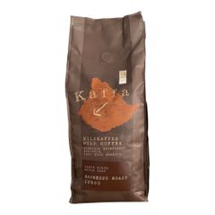 Bio Espresso ganze Bohne 1000g - 6er Vorteilspack von Kaffa Wildkaffee