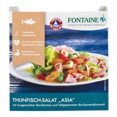 Bio Thunfischsalat Asia 200g - 8er Vorteilspack von Fontaine