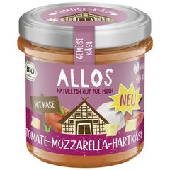 Bio Tomate-Mozzarella-Hartkäse 135g - 6er Vorteilspack von Allos