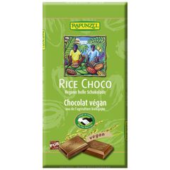 Bio Rice Choco vegane helle Schoko 100g - 12er Vorteilspack von Rapunzel Naturkost
