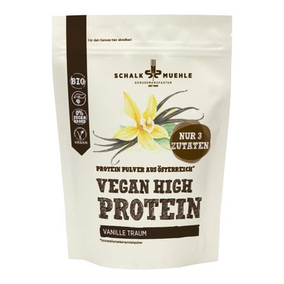 Bio Vegan High Protein Vanille 200g - 8er Vorteilspack von Schalk Mühle