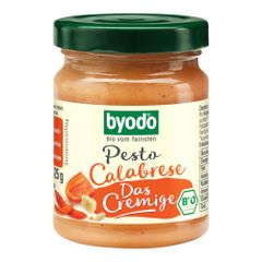 Bio Pesto Calabrese cremig 125g - 6er Vorteilspack von Byodo