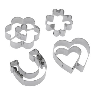 Ausstecher Set Glück und Liebe 4er  von Westmark