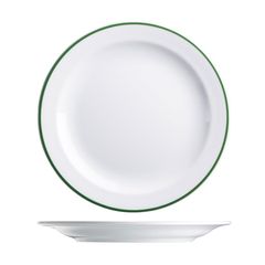 Grünband Teller von Lilien