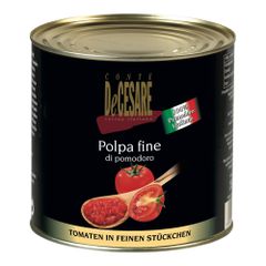 Polpa Fine Tomaten Stückchen 2 500g von Conte De Cesare