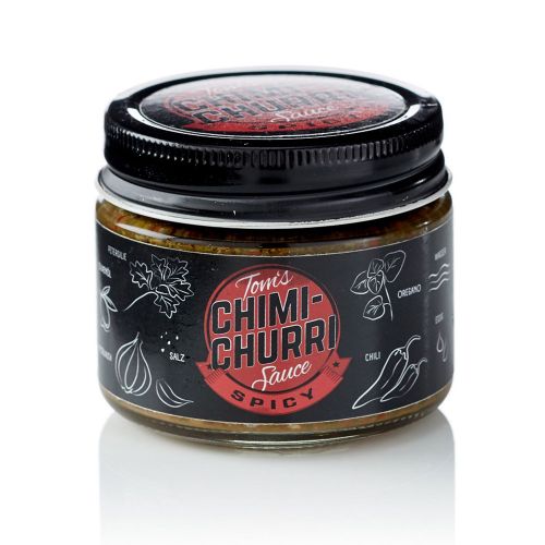 Chimichurri Spicy 175g - würzige Sauce mit Olivenöl und Chili