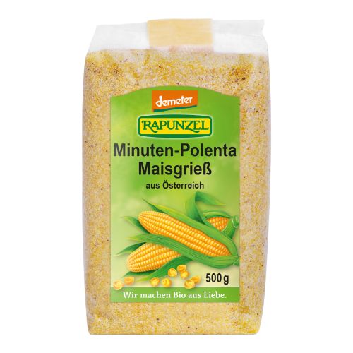 Bio Minuten Polenta Maisgrieß 500g - 6er Vorteilspack von Rapunzel Naturkost