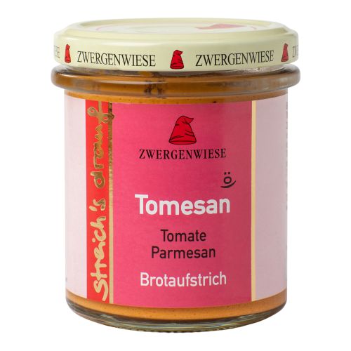 Organic Tomesan spread 160g - value pack of 6 from Zwergenwiese