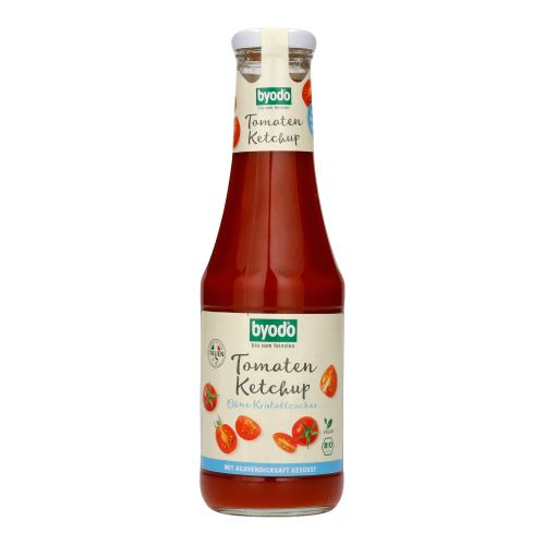 Organic ketchup without granulated sugar 500ml - value pack of 6 from Byodo