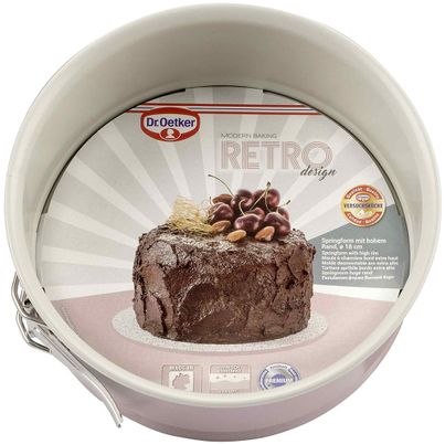 Dr. Oetker spring mold pan with high sides 18 cm 