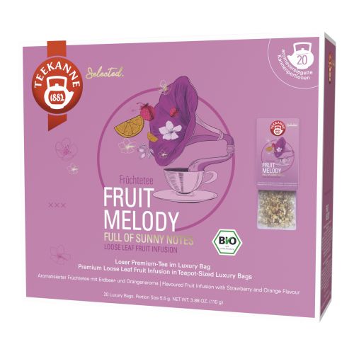 Bio Fruit Melody Früchtee 20 Beutel von Teekanne