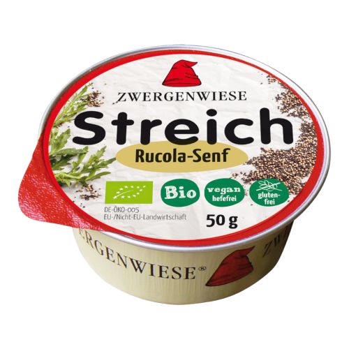 Organic Kleiner Streich rocket mustard 50g - value pack of 12 from Zwergenwiese