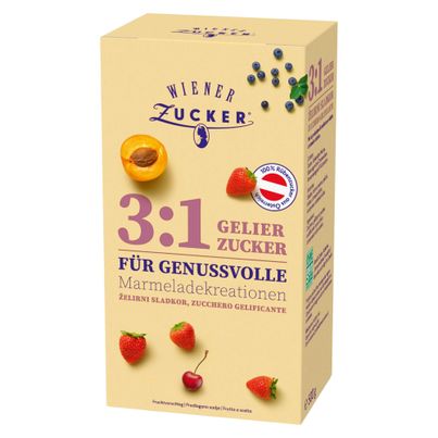 Wiener Gelierzucker 3:1 500g von Wiener Zucker