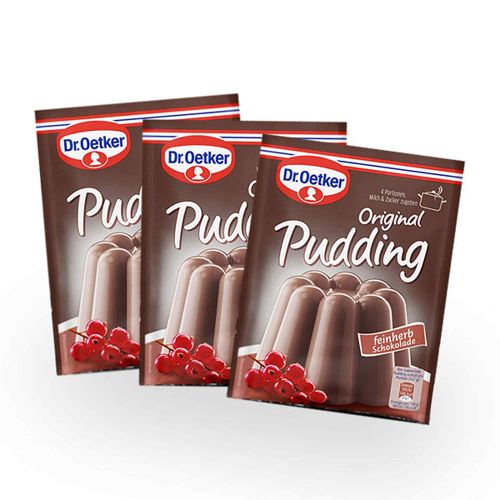 Dr. Oetker Original Pudding Chocolate fineh. 3s - 144g