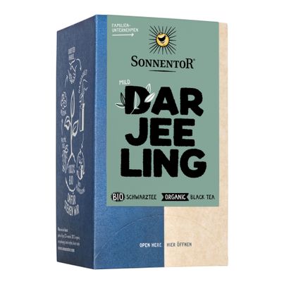 Bio Darjeeling Schwarztee 16g - 6er Vorteilspack von Sonnentor