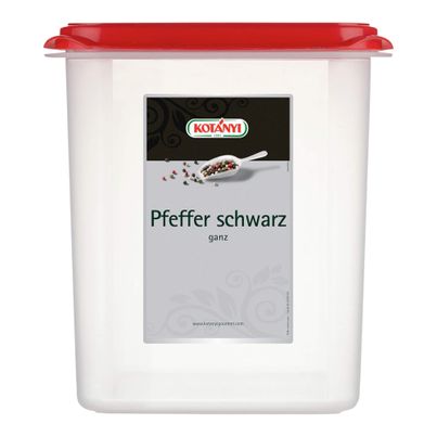 Pfeffer schwarz ganz inkl Gastrobox 2000g von Kotanyi