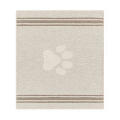 Hundematte gefüttert Paws 70 x 80 cm - Rauch - GRS zertifiziert - von David Fussenegger