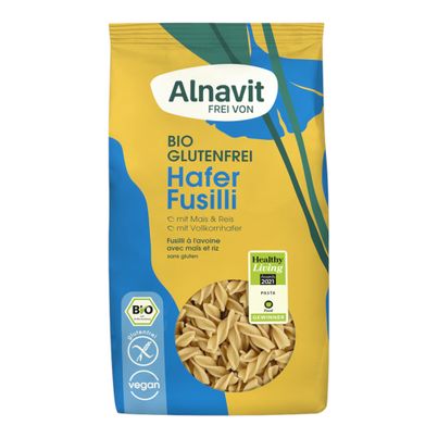 Bio Hafer Fusilli 250g - 6er Vorteilspack von Alnavit