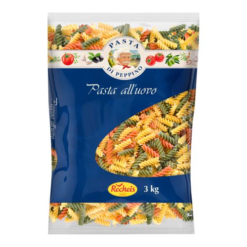 Recheis Peppino Fusilli Tricolore 3000g