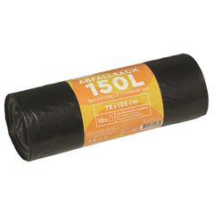 Müllsäcke schwarz 150l 10Stück von Belesse