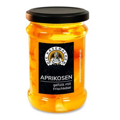 Aprikosen gefüllt mit Frischkäse 250g von Die Käsemacher