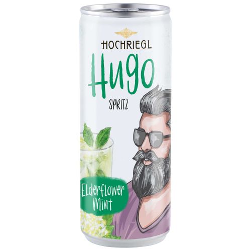 Wine-Spritz Hugo 250ml - Ready to Drink Spritzer - Dosenspritzer von Hochriegl