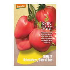 Bio Tomate Ochsenherz/Cour di bue Saatgut - 1 Beutel - 5er Vorteilspack von Reinsaat