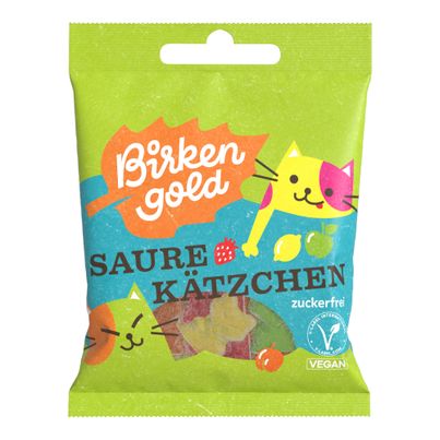 Bio Saure Kätzchen 50g - 10er Vorteilspack von Birkengold