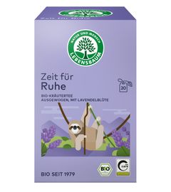 Organic herbal tea with lavender flowers - lavender and peace 20 bags 30g from LEBENSBAUM