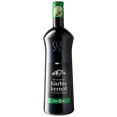Steirerkraft Styrian pumpkin seed oil PGI, 100% pure, Premium 1.00l