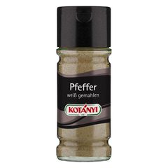 Pfeffer weiß gemahlen 225ml von Kotanyi