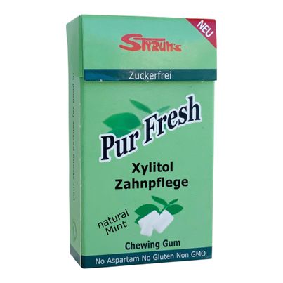 Bio Pur Fresh Kaugummi 30g - 24er Vorteilspack von Styrums