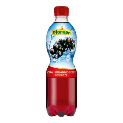 Johannisbeere gespritzt 500ml - 12er Vorteilspack von Pfanner