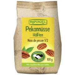 Bio Pekannüsse halb  100g - 8er Vorteilspack von Rapunzel Naturkost