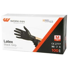 Handschuhe Latex puderfrei M 100Stück von Work-Inn