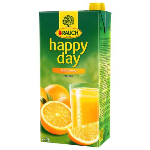 Happy Day orange juice 100 percent 2 liters from Happy Day