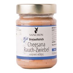 Bio Cheesana Rauch-Zwiebel 170g - 6er Vorteilspack von Sanchon
