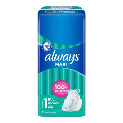 Maxi Binde Normal 16 piece from Always
