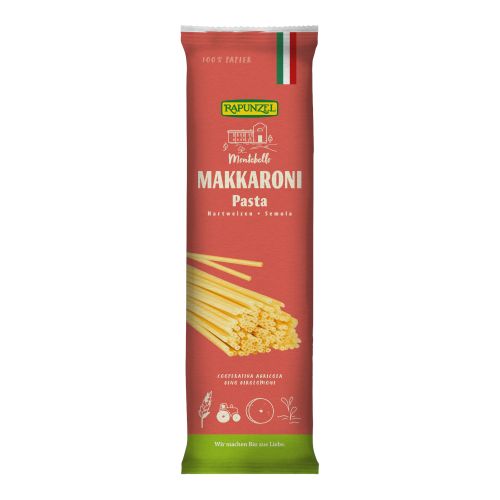 Bio Makkaroni Semola 500g - 12er Vorteilspack von Rapunzel Naturkost