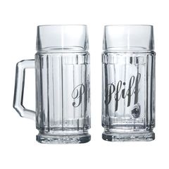 Bierkanne Pfiff 1/8 von Oberglas