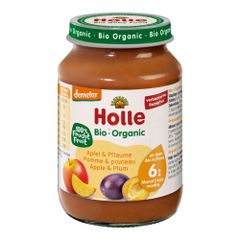 Organic baby glasses apple & plum - from 6 months - 190g - value pack of 6 from Holle