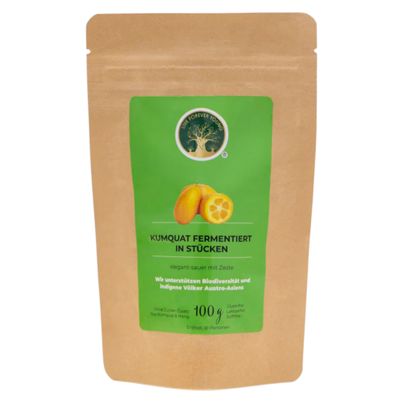 Kumquat fermentiert in Stücken 100g von Live Forever Young
