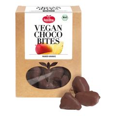 Bio Vegan Choco Bites Mango-Ananas 200g - 6er Vorteilspack von Keimling Naturkost