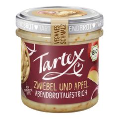 Bio Schmalz Topf Zwiebel und Apfel 125g - 6er Vorteilspack von Tartex