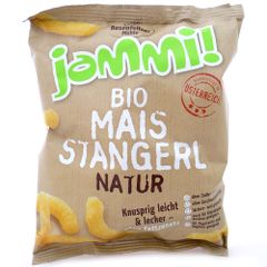 Bio Jammi Maisstangerl Natur glutenfrei 50g - ohne Fettzusatz - für Allergiker geeignet - ohne Zuckerzusatz von Rosenfellner Mühle