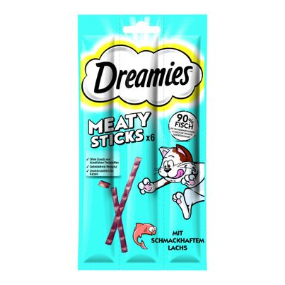 Meaty Sticks Lachs 6er 30g - 14er Vorteilspack von Dreamies
