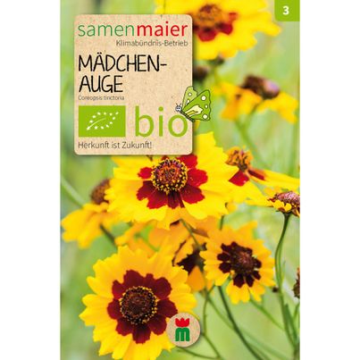 Bio Mädchenauge - Saatgut für zirka 60 Pflanzen