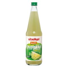 Bio Sauerkrautsaft milchsauer MW 700ml - 6er Vorteilspack von Voelkel