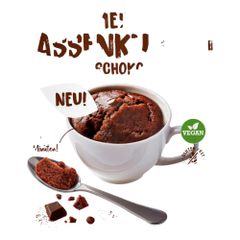 Bio Mein Tassenkuchen Schoko 55g - 12er Vorteilspack von Biovegan