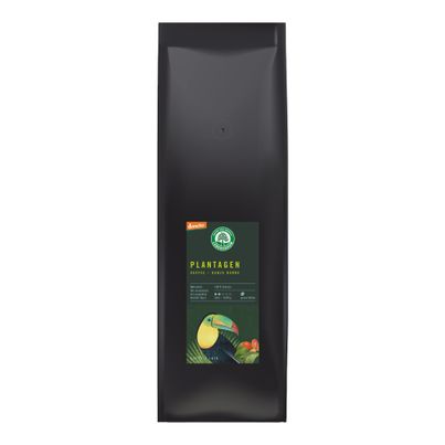 Bio Lebensbaum Plantagen Kaffee ganze Bohne 1000g - Kaffee von Lebensbaum